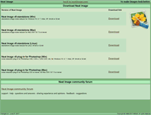 Tablet Screenshot of neatimage.net